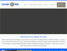 Tablet Screenshot of cover-tek.com